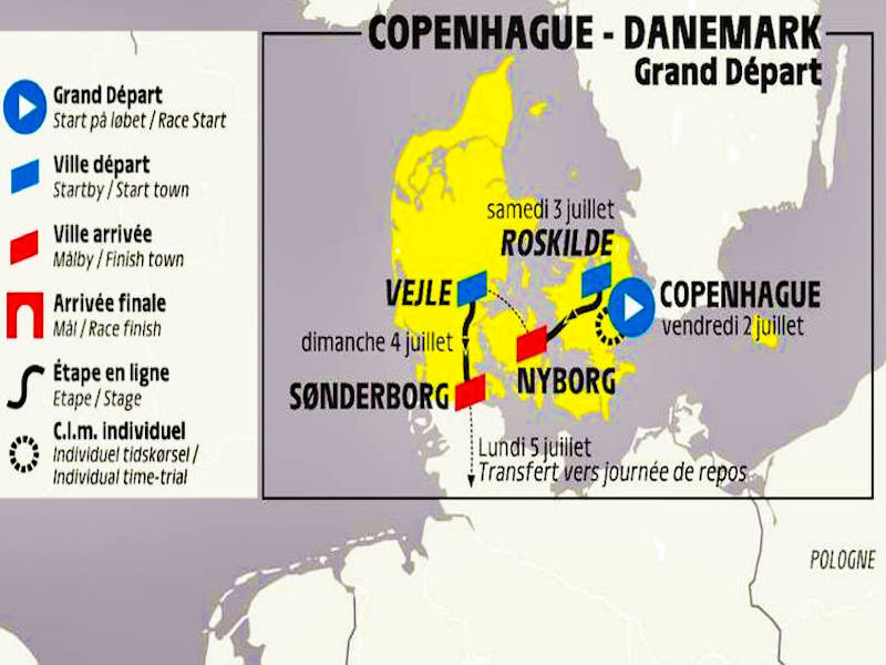 Zájezd na Tour de France 2022 - Grand Depart Kodaň
