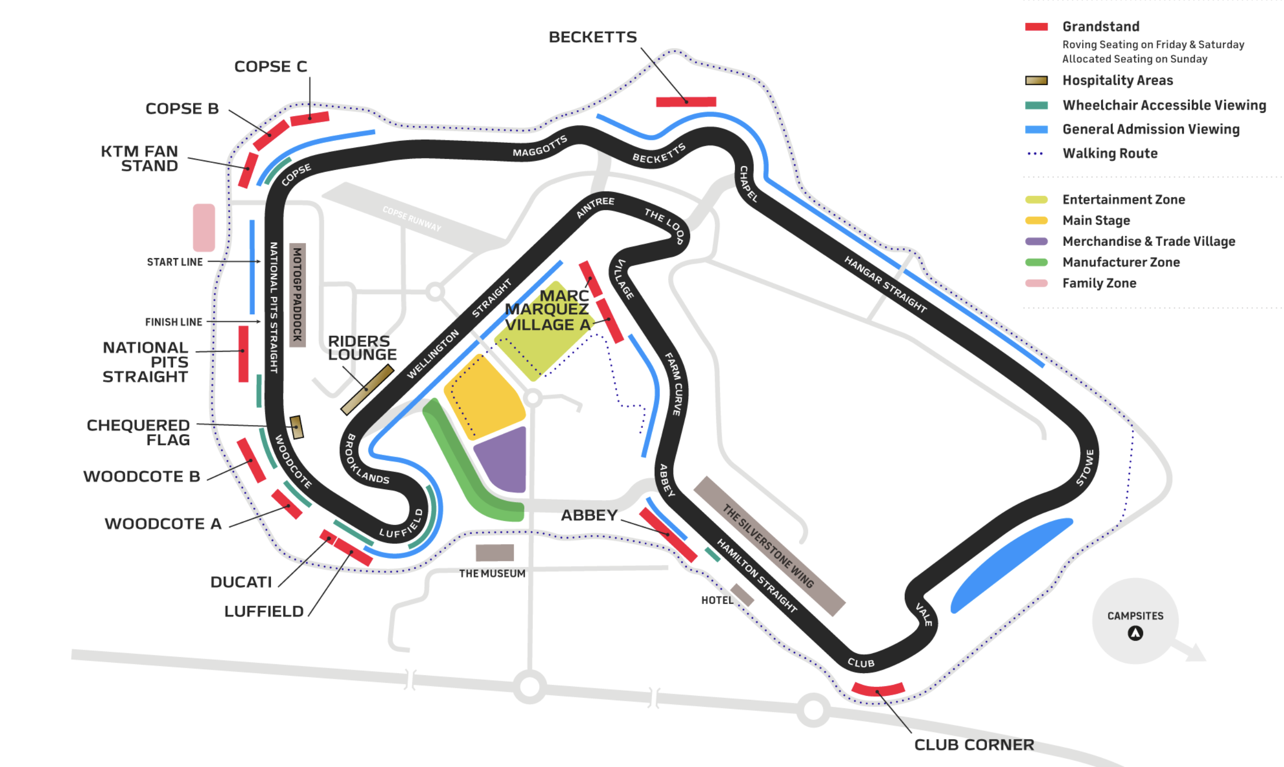 Zájezd na MotoGP - Velká cena Velké Británie 2022