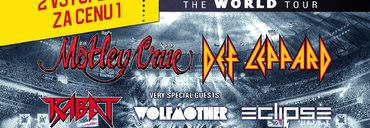 MÖTLEY CRÜE, DEF LEPPARD, KABÁT, WOLFMOTHE, ECLIPSE