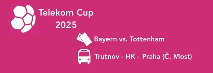 BAYERN MNICHOV - TOTTENHAM | Telekom Cup | trasa východní Čechy | 17 míst