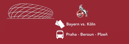 BAYERN MNICHOV - 1. FC KÖLN | trasa Čechy