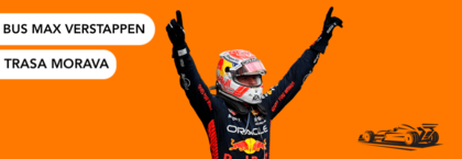 VERSTAPPEN BUS | F1 RAKOUSKO | zájezd na hlavní závod (neděle) | trasa Morava