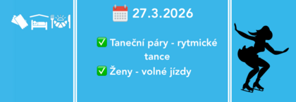 MS v krasobruslení Praha | hotel + vstupenka | celodenní program