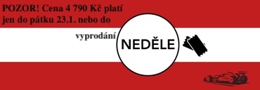 F1 RAKOUSKO | vstupenky na celý závodní den (neděle)