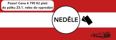 F1 RAKOUSKO | vstupenky na celý závodní den (neděle)