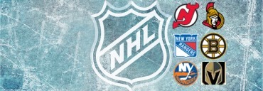 NHL: NY Devils - Ottawa & NY Rangers - Boston & NY Islanders - Vegas